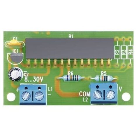 VOLTCRAFT Adattatore dell’intervallo di misura per misuratore a pannello 70004, 200 V (100 mV - 199,9 V)