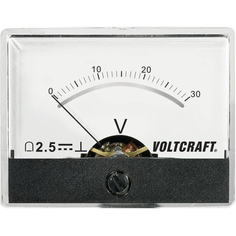 Voltcraft - AM-60X46/30V/DC AM-60X46/30V/DC Appareil de mesure à encastrer AM-60X46/60V/DC 30 v Bobine