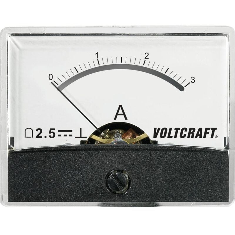 Voltcraft - AM-60X46/3A/DC AM-60X46/3A/DC Appareil de mesure à encastrer AM-60X46/3A/DC 3 a Bobine