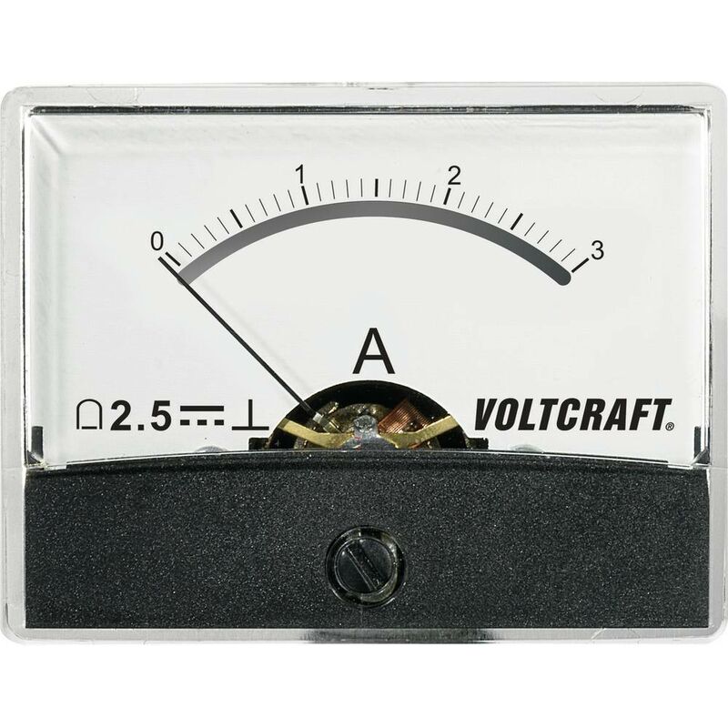 Image of Voltcraft - AM-60X46/3A/DC tester da pannello per temperatura AM-60X46/3A/DC 3 a bobina rotante