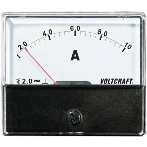 VOLTCRAFT AM-70X60/10A AM-70X60/10A Appareil de mesure à encastrer AM-70X60/10A 10 A Ferromagnétique