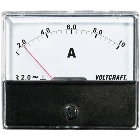 VOLTCRAFT AM-70X60/10A AM-70X60/10A Strumento di misura da incasso AM-70X60/10A 10 A Magnete mobile