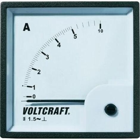 VOLTCRAFT AM-72X72/5A-CALIBRO ANALOGICO DA INCASSO AM-72X72/5A 5A