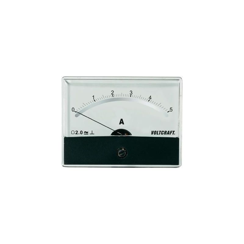 Instrument De Mesure Analogique À Encastrer Am-86x65/5a/dc Voltcraft