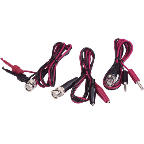 VOLTCRAFT  BNC-Messleitungs-Set  0.80 m Schwarz, Rot