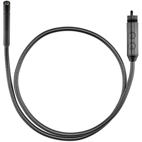 VOLTCRAFT BS-10/1M VGA MF Endoskop-Sonde Sonden-Ø 10 mm 1 m Wasserdicht, Schwenkfunktion, LED-Beleuc