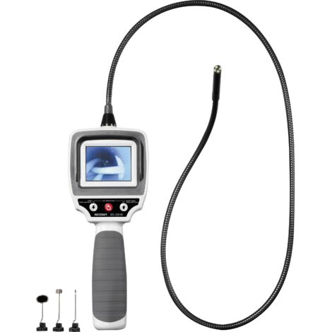 Voltcraft – Caméra d'inspection endoscope 8 mm Ø – Longueur de sonde 88 cm – BS25HR – Éclairage LED dimmable – Résolution 640x480 pixels - V682251