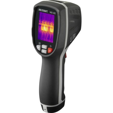 Voltcraft – Caméra thermique -20 à 600 °C 32 x 32 pixels 9 Hz - Sensibilité 254 mK - Écran LCD 2 pouces - IP54 pour environnements difficiles - WB-80