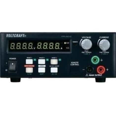 VOLTCRAFT CPPS-160-42 Alimentatore da laboratorio regolabile 0.02 - 42 V/DC 0.01 - 10 A 160 W USB Controllo remoto, Pro