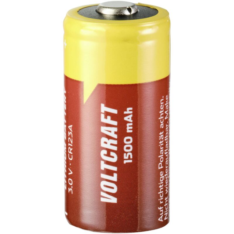 VOLTCRAFT CR123A Pile photo CR-123A lithium 1500 mAh 3 V 1 pc(s)