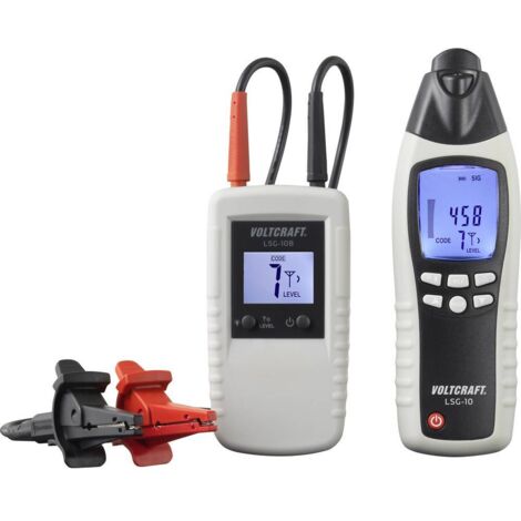 Voltcraft – Détecteur de câbles 300V – Mode manuel et automatique – Éclairage LED – Détection jusqu'à 2m – LSG10