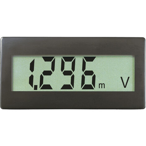 VOLTCRAFT DVM230G Digitales Einbaumessgerät ±199.9 mV (beliebig erweiterbar durch Vorschalten von Wi