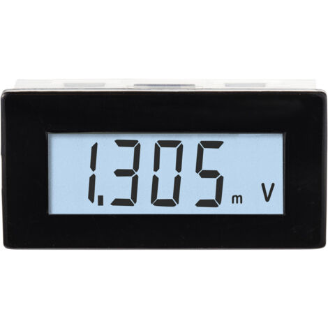 VOLTCRAFT DVM230W Digitales Einbaumessgerät 0-200 mV (beliebig erweiterbar durch Vorschalten von Wid