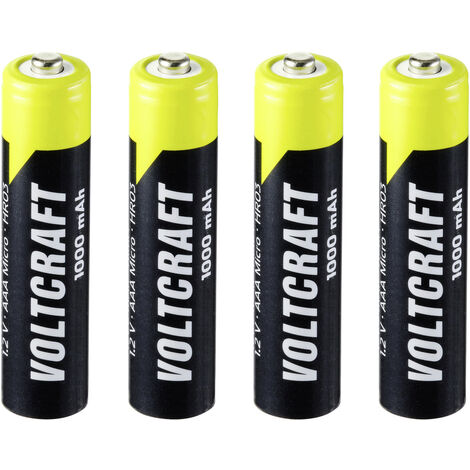 VOLTCRAFT Endurance HR03 Micro (AAA)-Akku NiMH 1000 mAh 1.2 V 4 St.