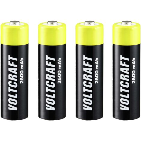 VOLTCRAFT Endurance Pile rechargeable LR6 (AA) NiMH 2600 mAh 1.2 V 4 pc(s) S156712