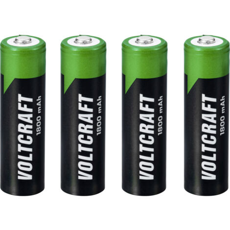 VOLTCRAFT HR06 Mignon (AA)-Akku NiMH 1800 mAh 1.2 V 4 St.