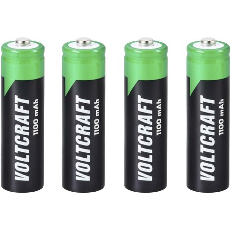 VOLTCRAFT HR06 Pile rechargeable LR6 (AA) NiMH 1100 mAh 1.2 V 4 pc(s)