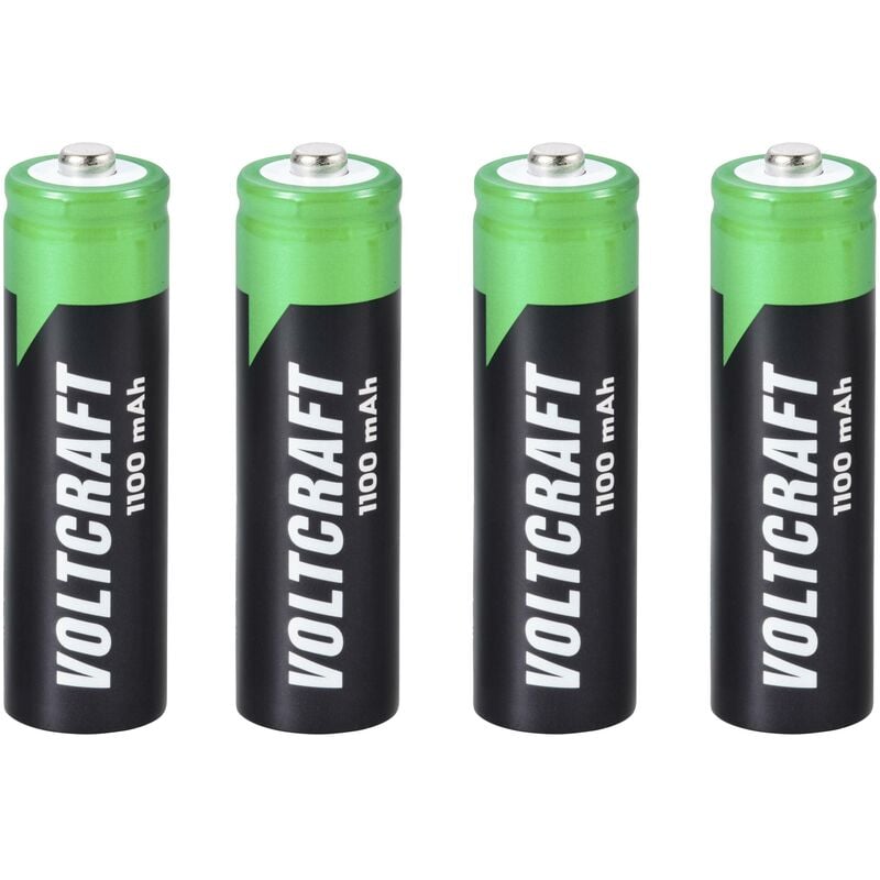Voltcraft - HR06 Pile rechargeable LR6 (aa) NiMH 1100 mAh 1.2 v 4 pc(s) S156792