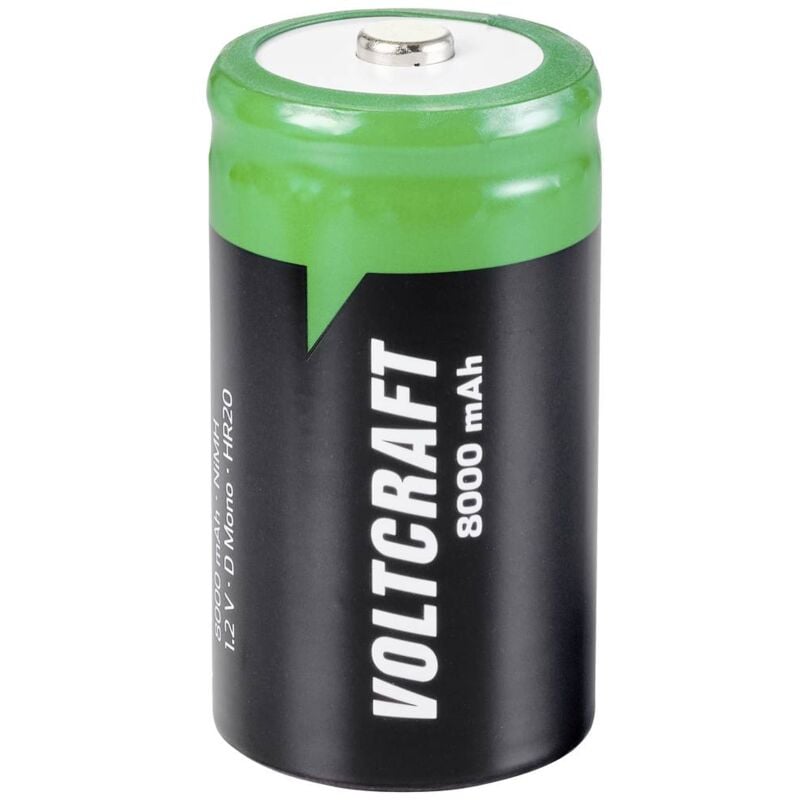 Voltcraft - HR20 Pile rechargeable LR20 (d) NiMH 8000 mAh 1.2 v 1 pc(s)