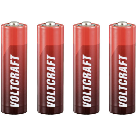 VOLTCRAFT Industrial LR6 Mignon (AA)-Batterie Alkali-Mangan 3000 mAh 1.5 V 4 St.