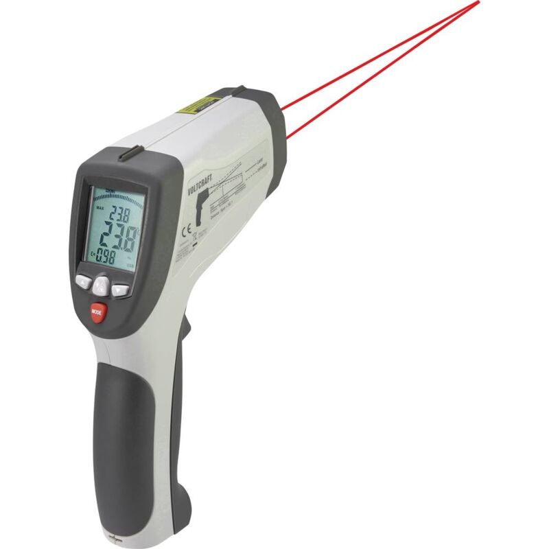 Image of VOLTCRAFT IR 2201-50D USB Termometro a infrarossi Ottica 50:1 -50 - 2200 °C Pirometro