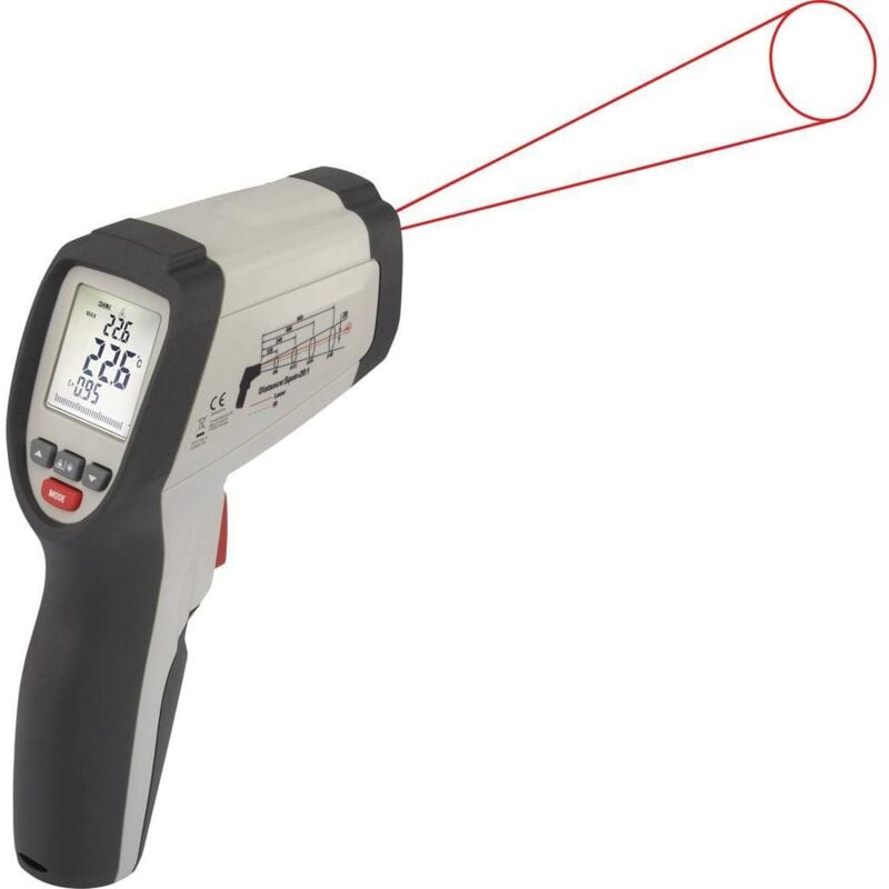 Ir 800-20C Thermomètre infrarouge Optique 20:1 -40 - +800 °c pyromètre - Voltcraft