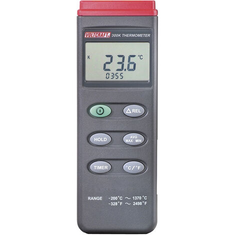 VOLTCRAFT K201 Temperatur-Messgerät  -200 - +1370 °C Fühler-Typ K