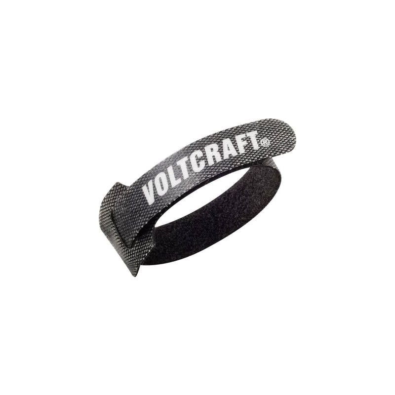 Voltcraft - serre-câble auto-agrippant 420 mm VC-10547730 (l x l) 420 mm x 12 mm gris foncé 5 pc(s)