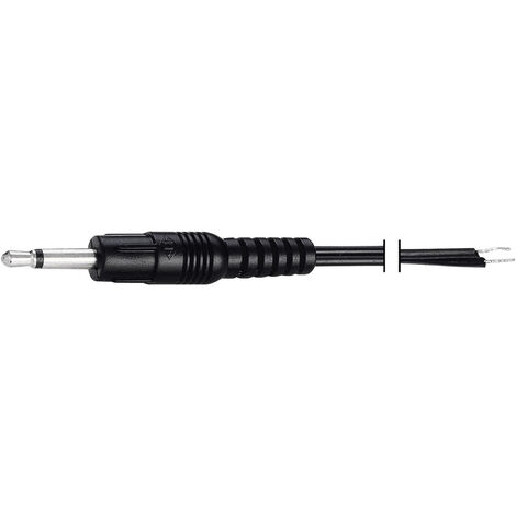 VOLTCRAFT  Klinken-Anschlusskabel Klinkenstecker 2.5 mm - offene Kabelenden Mono Polzahl:1 1 St.