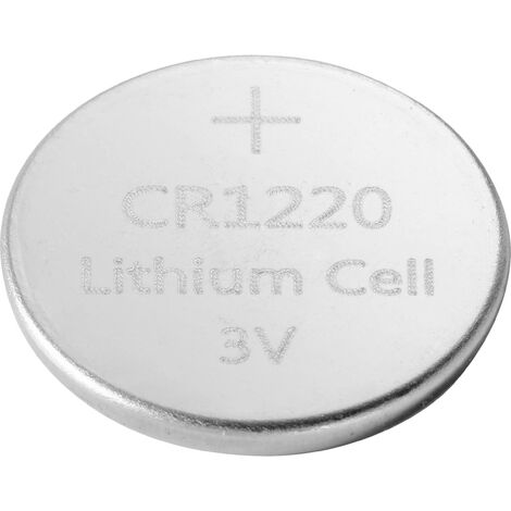 CR1220MFR.SC, Renata Pile-bouton, Lithium, CR1220, 3V, 40mAh