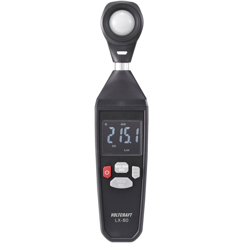 Image of VC-13101385 LX-80 Luxmeter 0.0 - 200000 lx - Voltcraft