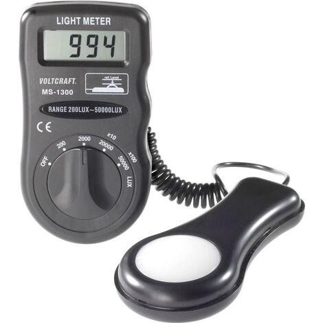 VOLTCRAFT MS-1300 Luxmeter 0.1 - 50000 lx