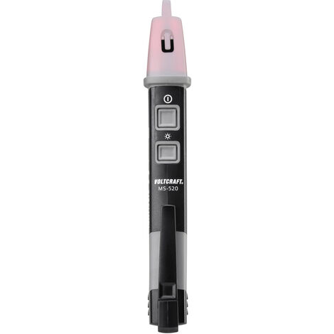 VOLTCRAFT MS-520 Berührungsloser Spannungsprüfer  CAT IV 1000 V LED, Akustik