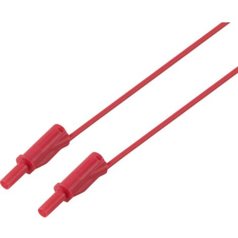 VOLTCRAFT MSB-532 Messleitung 4mm 2 m rouge 2,5mm² CAT IV 600V 32 A Y883053