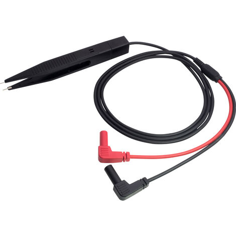 VOLTCRAFT MSL-503 Messleitung 4 mm-Stecker  1.14 m Schwarz, Rot 1 St.