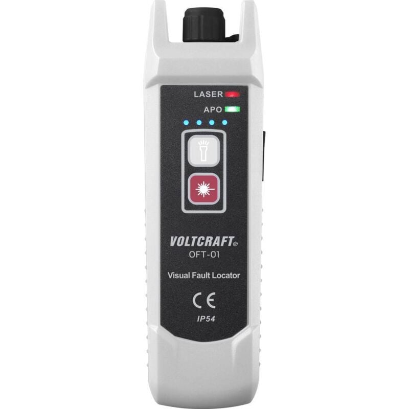 Voltcraft - Testeur de fibre optique VC-11371835 OFT-01 réseau