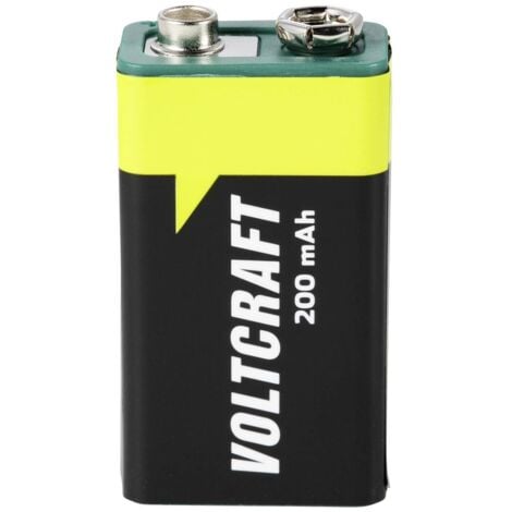 VOLTCRAFT Pile rechargeable 6LR61 (9V) NiMH 200 mAh 8.4 V 1 pc(s)