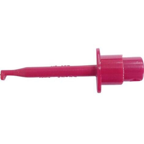VOLTCRAFT Pince crocodile à souder CAT I rouge Q26156