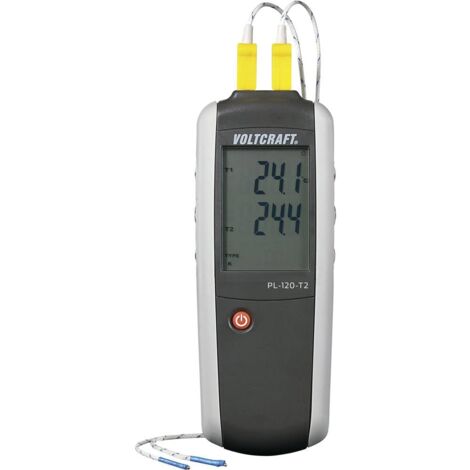 VOLTCRAFT PL-120 T2 Appareil de mesure de température -200 - +1372 °C sonde K, J