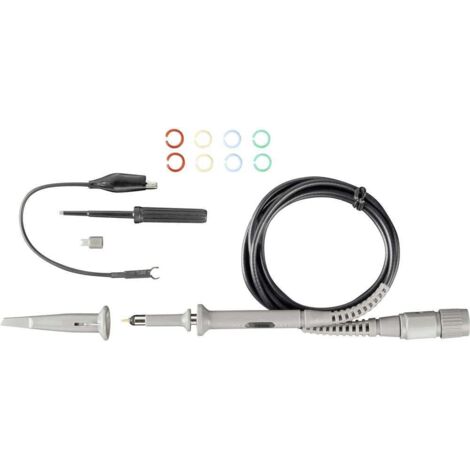 VOLTCRAFT PP-80 Pointe de touche contact protégé 80 MHz 1:1, 10:1 600 V