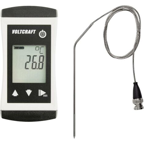 VOLTCRAFT PTM 100 + TPT-209 Termometro -200 - 450 °C Sensore tipo Pt1000 IP65
