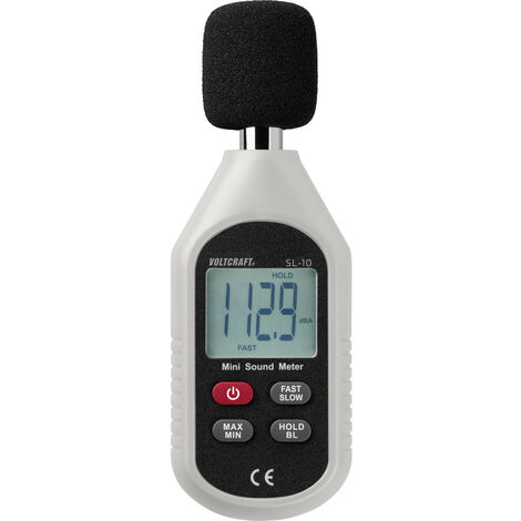 VOLTCRAFT Schallpegel-Messgerät SL-10 30 - 130 dB 31.5 Hz - 8 kHz
