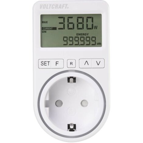 VOLTCRAFT SEM4500 Misuratore costi energetici Previsione di spesa, Funzione allarme, Tariffa elettrica impostabile