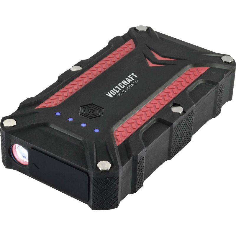 Voltcraft - Système de démarrage rapide VC-JS-800A-WP VC-14064700 Courant d'aide au démarrage (12 V)=400 a port usb 2x
