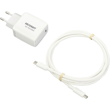 VOLTCRAFT UC-1XCX003 USB Ladegerät 45 W Innenbereich Ausgangsstrom (max.) 2.25 A 1 x 1x USB-C® GaN