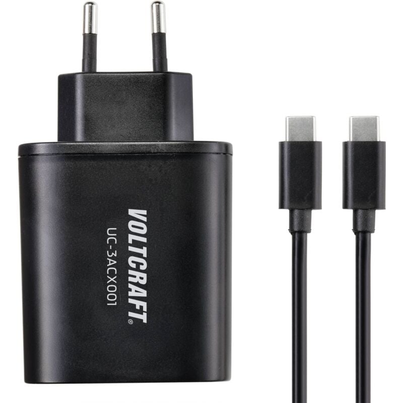 UC-3ACX001 Chargeur usb 38 w 2x usb-a, 1x usb-c® Power Delivery intérieure W185502 - Voltcraft