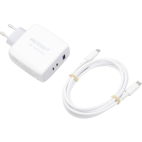 VOLTCRAFT UC-3ACX002 USB Ladegerät 100 W Innenbereich Ausgangsstrom (max.) 5 A 3 x 1x USB-A, 2x USB-