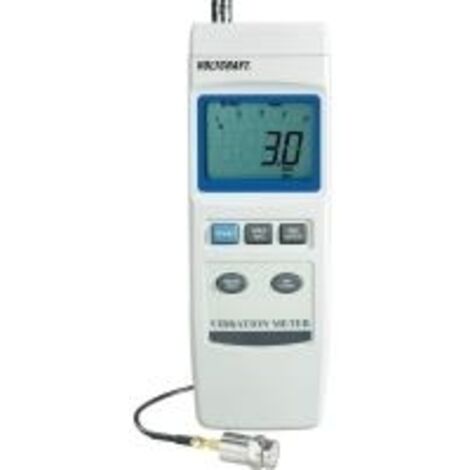 VOLTCRAFT VBM-100 Misuratore di vibrazioni ± 5 % 0,5 - 199,9 mm/s 0,05 - 19,9 cm/s 0,02 - 7,87 inch/s km/h