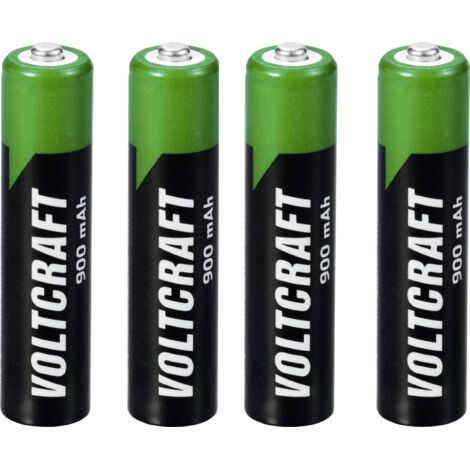 VOLTCRAFT VC-16026040 Pile rechargeable LR3 (AAA) NiMH 900 mAh 1.2 V 4 pc(s) A735763