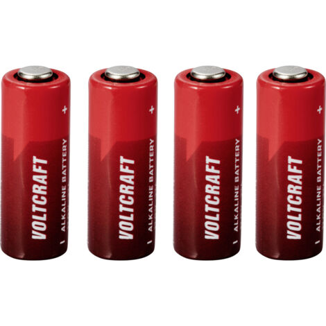 VOLTCRAFT VC-16107975 Spezial-Batterie 23 A Button-top Alkali-Mangan 12 V 50 mAh 4 St.